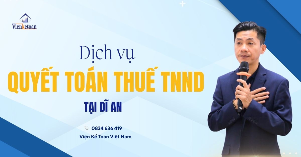 Dịch vụ quyết toán thuế TNDN tại Dĩ An